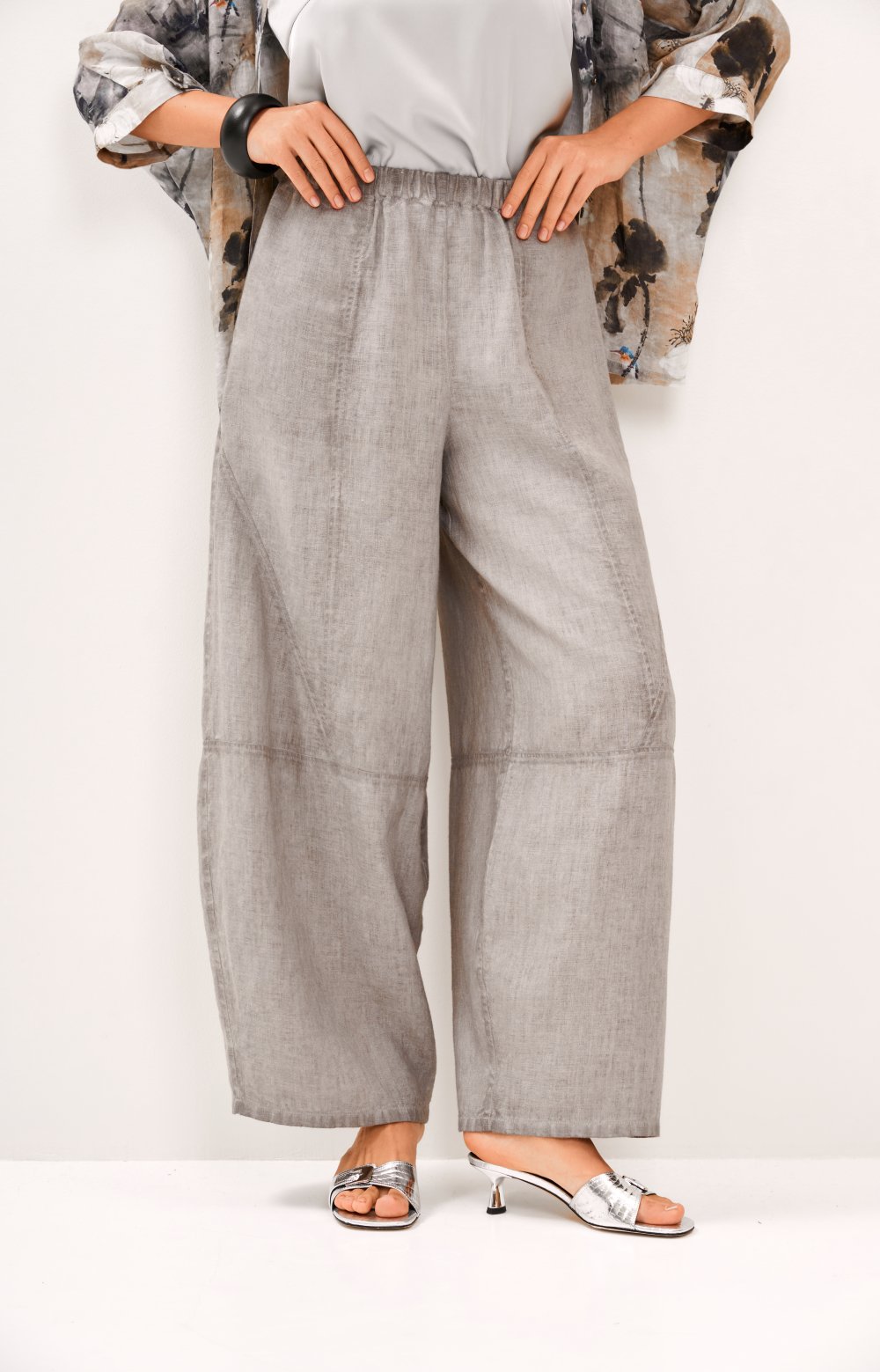 Брюки ФЛОРИС 01569C зеленый