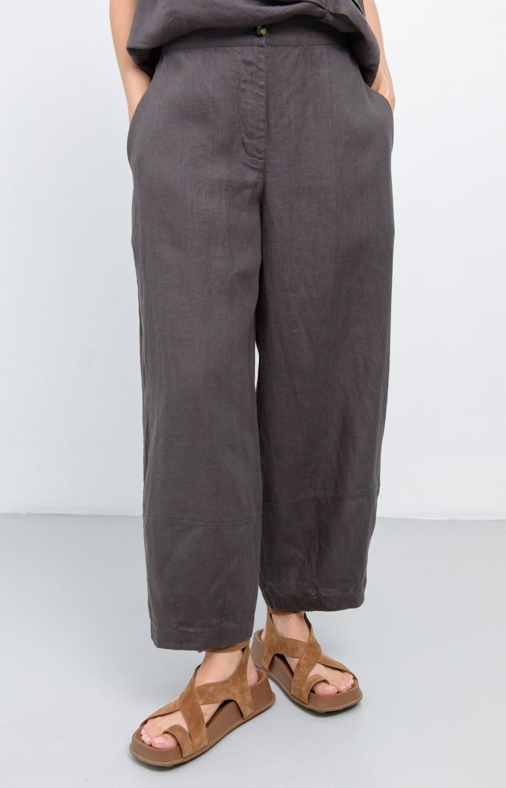 Брюки АЛЕРАНО 01517C серый