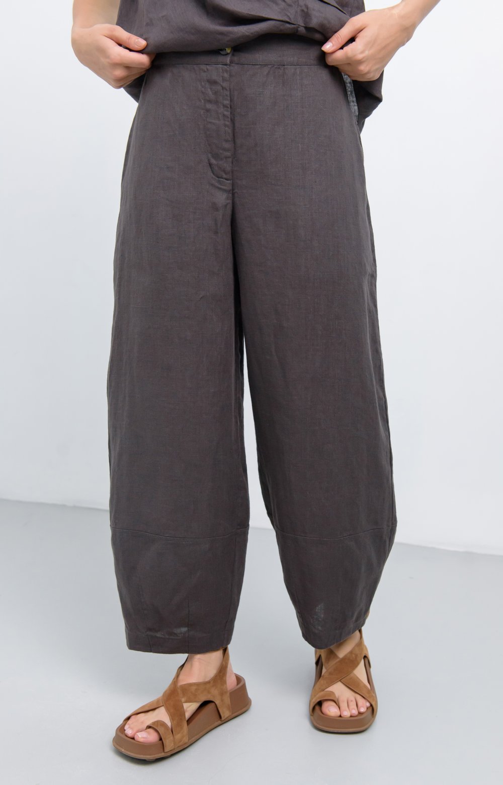 Брюки АЛЕРАНО 01517C серый