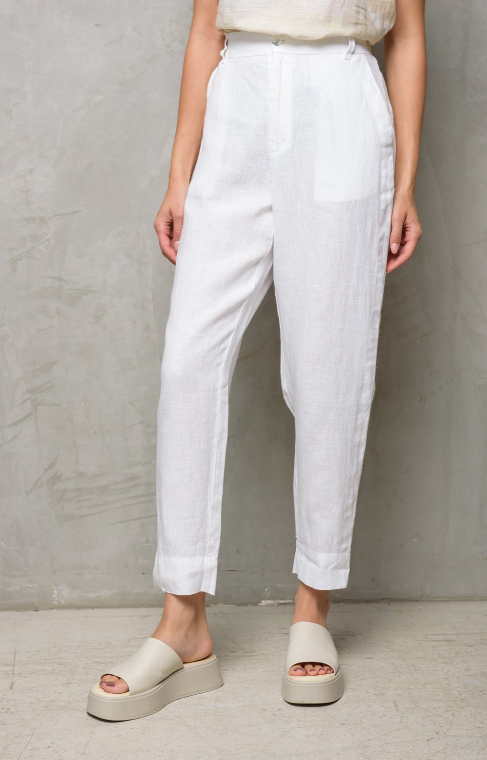 Брюки ЛИГИ 01020O белый