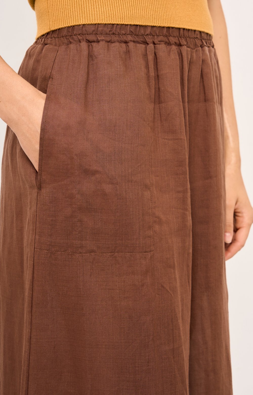 Брюки ЭЛИОР 01559C коричневый