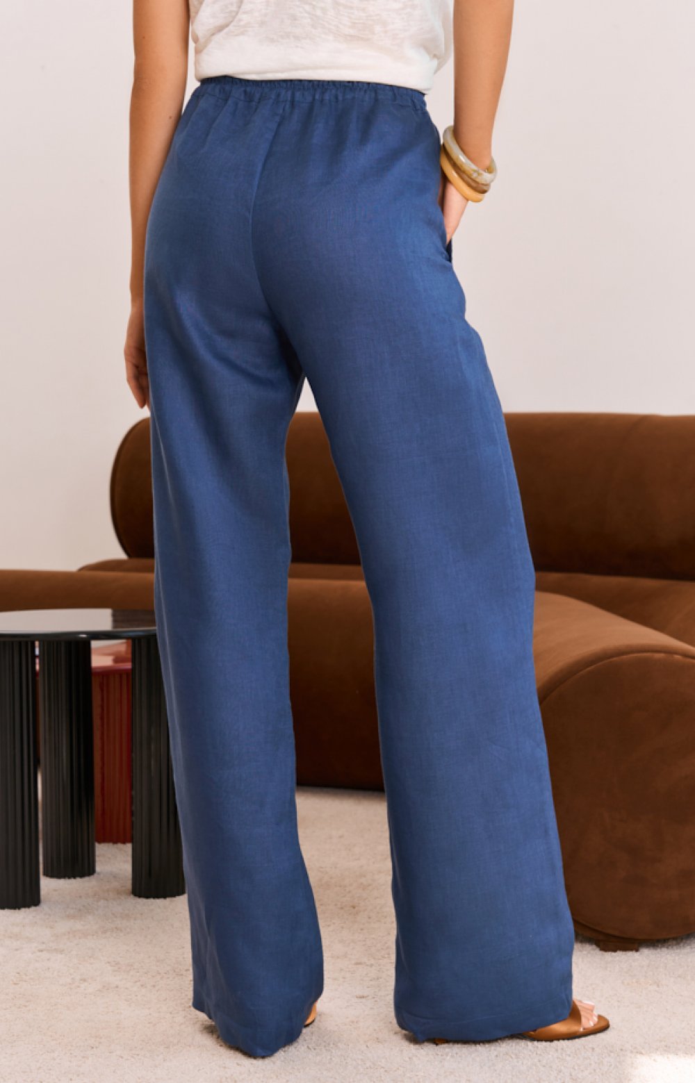 Брюки ЛИНО 01085C синий