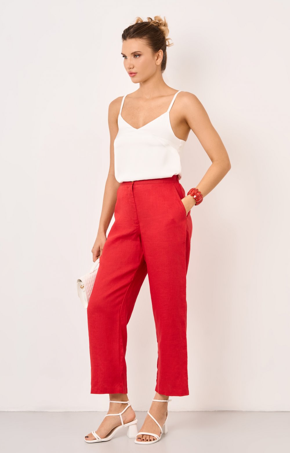 Брюки ДИКСОН 01563C красный