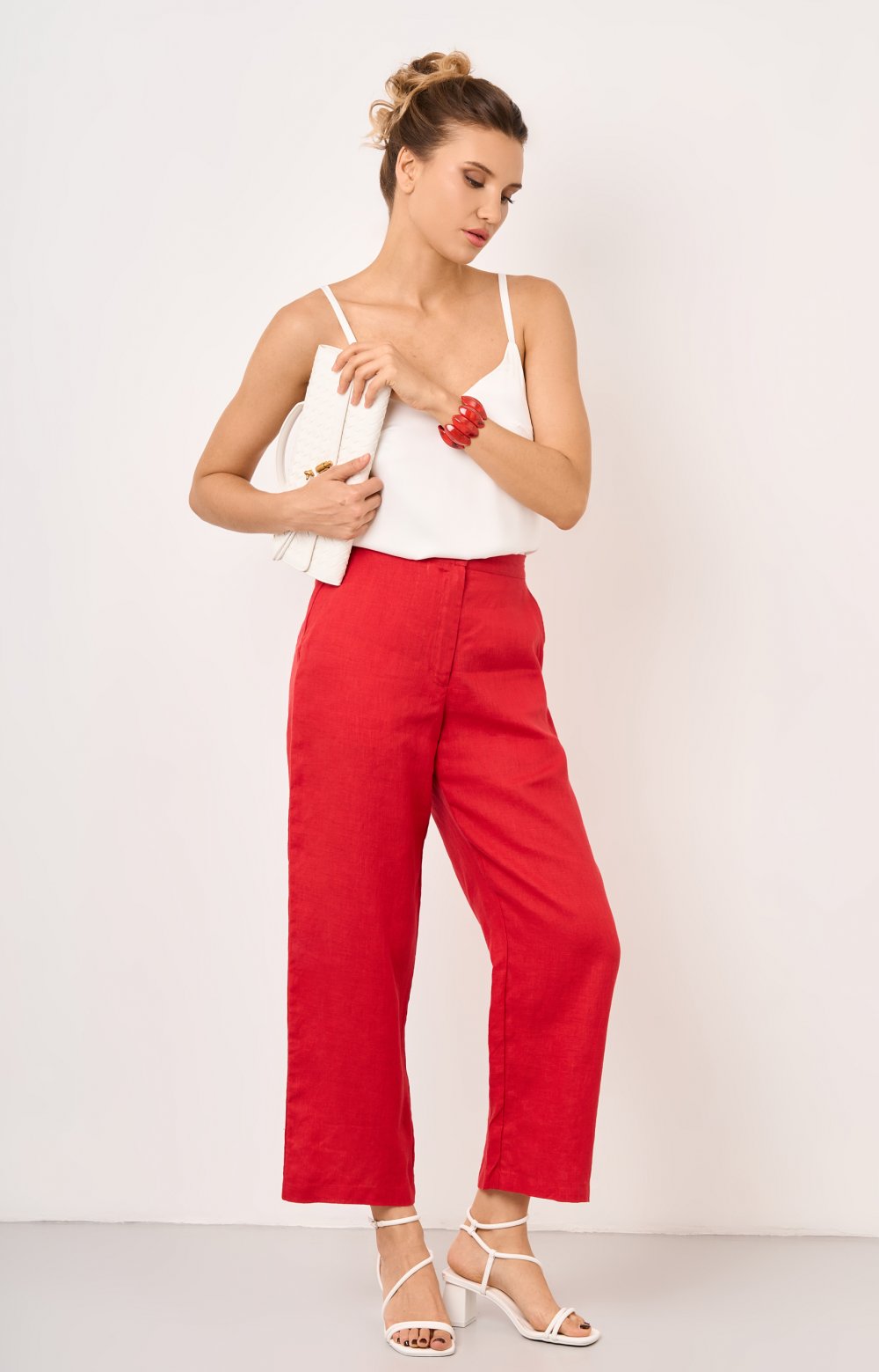 Брюки ДИКСОН 01563C красный