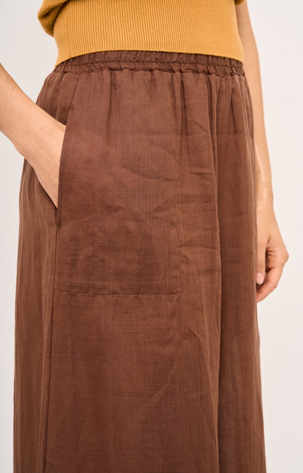 Брюки ЭЛИОР 01559C коричневый