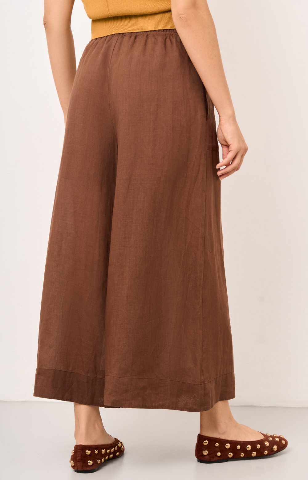 Брюки ЭЛИОР 01559C коричневый