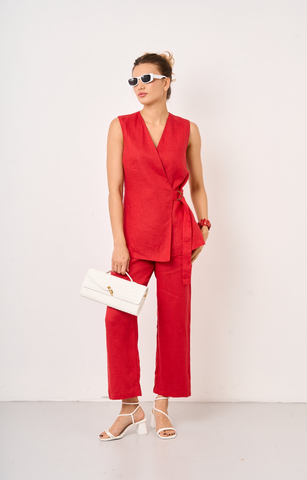 Брюки ДИКСОН 01563C красный