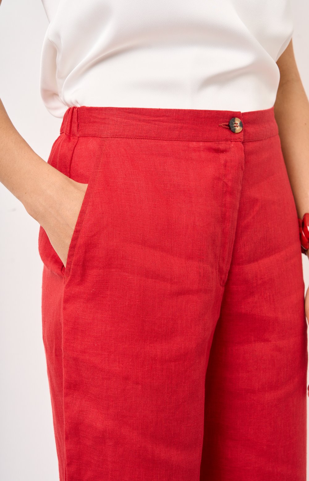 Брюки ДИКСОН 01563C красный