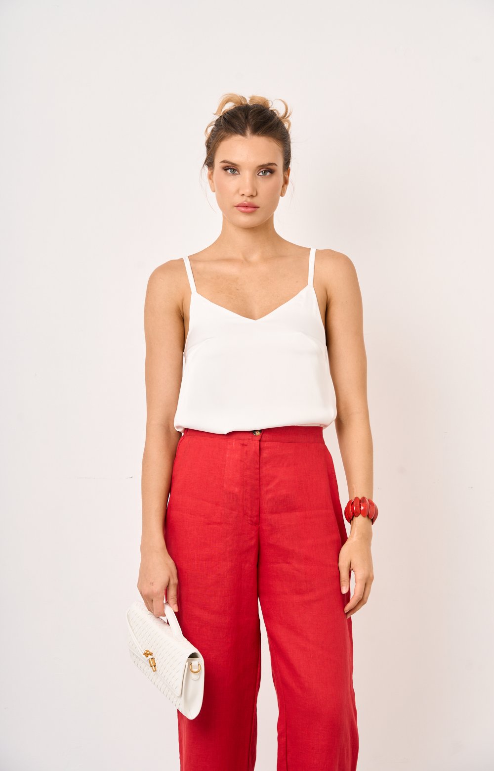 Брюки ДИКСОН 01563C красный