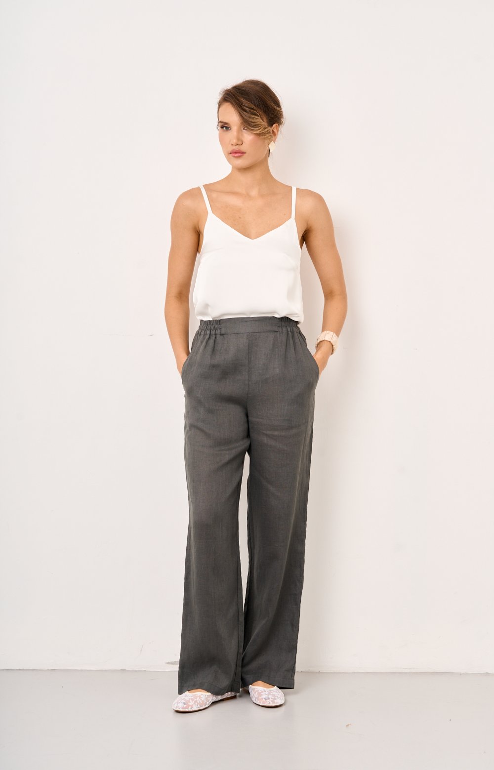 Брюки ЭЛИОР 01570C серый