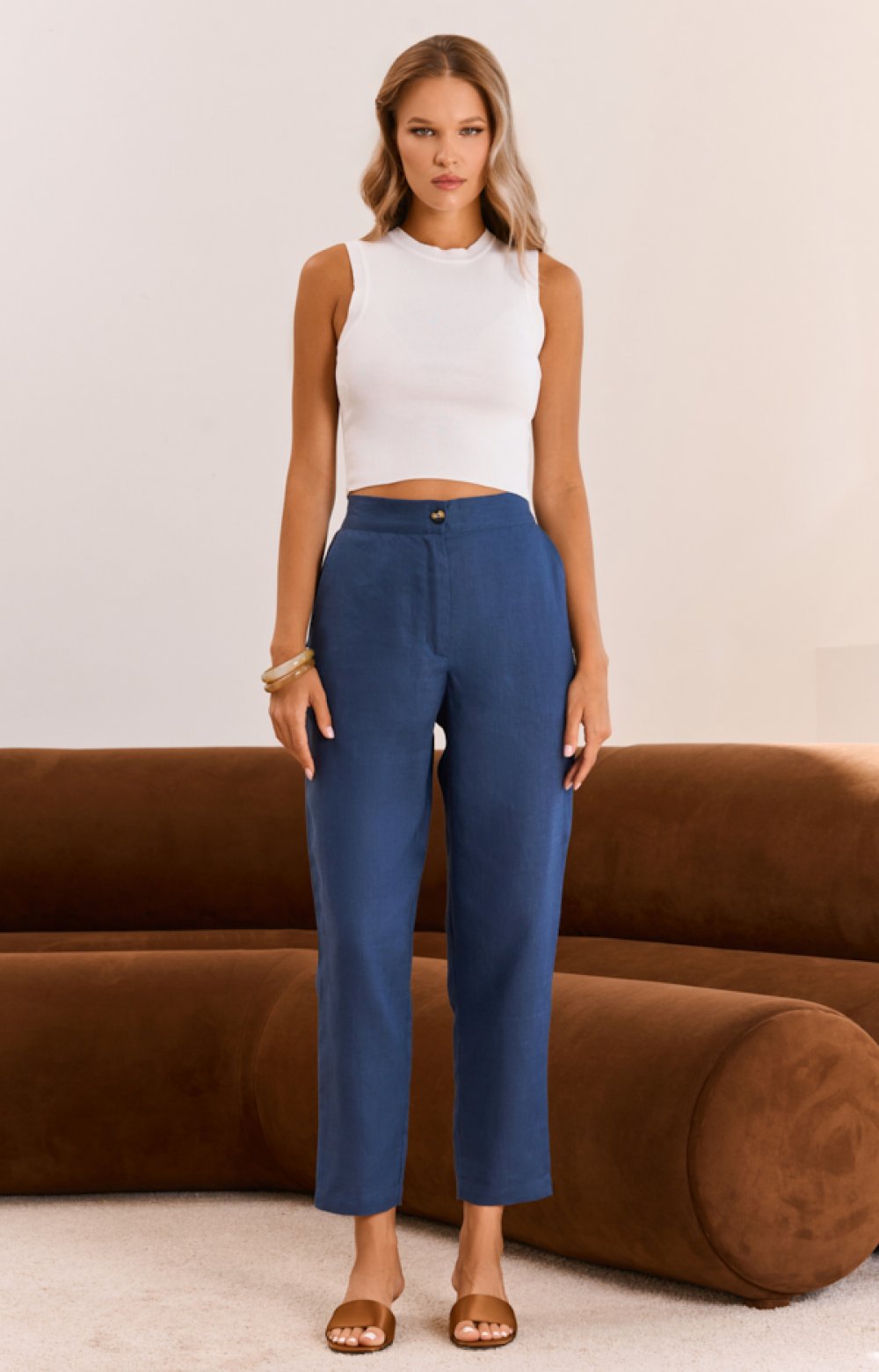 Брюки ЭДУАРД 01580C синий