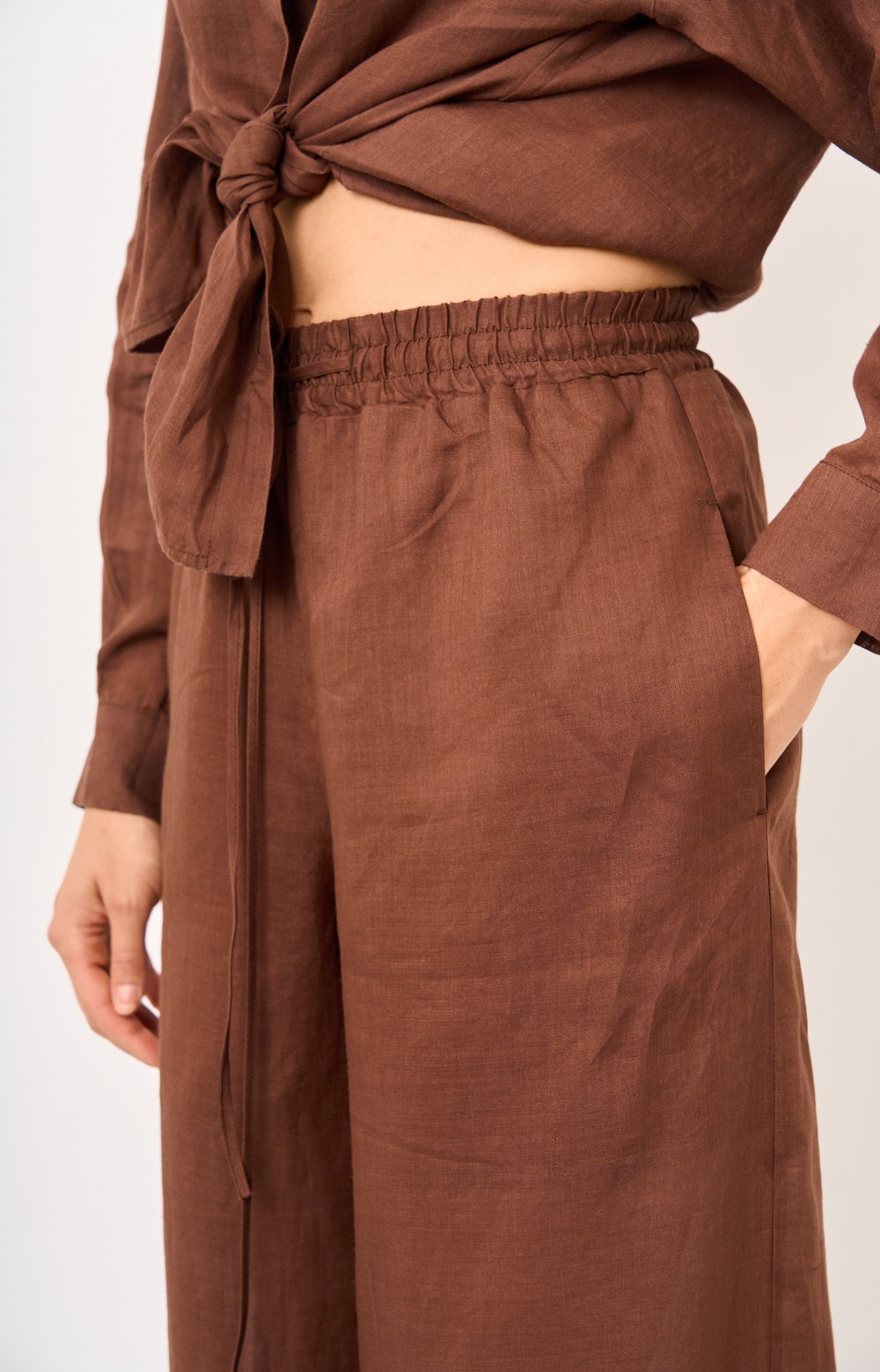 Брюки ЛЕОНОР 01188Y коричневый