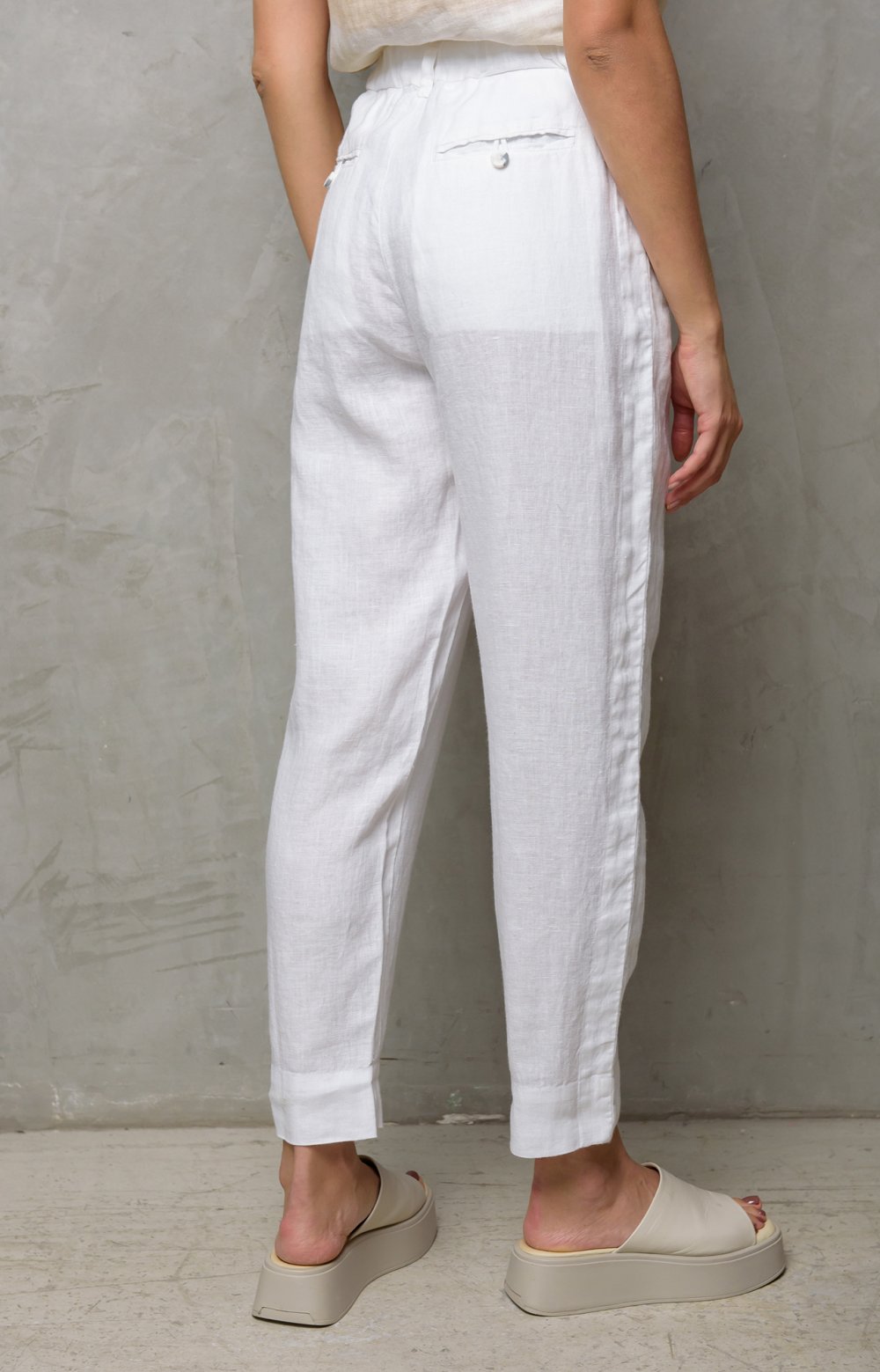 Брюки ЛИГИ 01020O белый