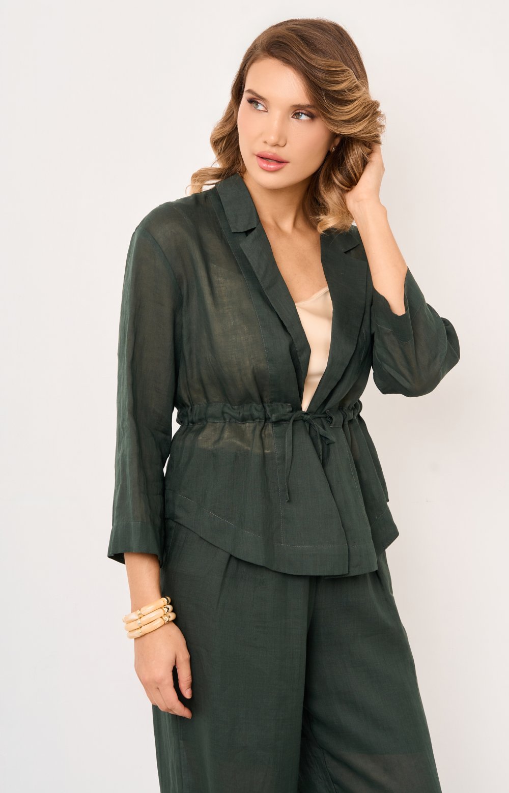 Жакет ДИАНА 04206C зеленый