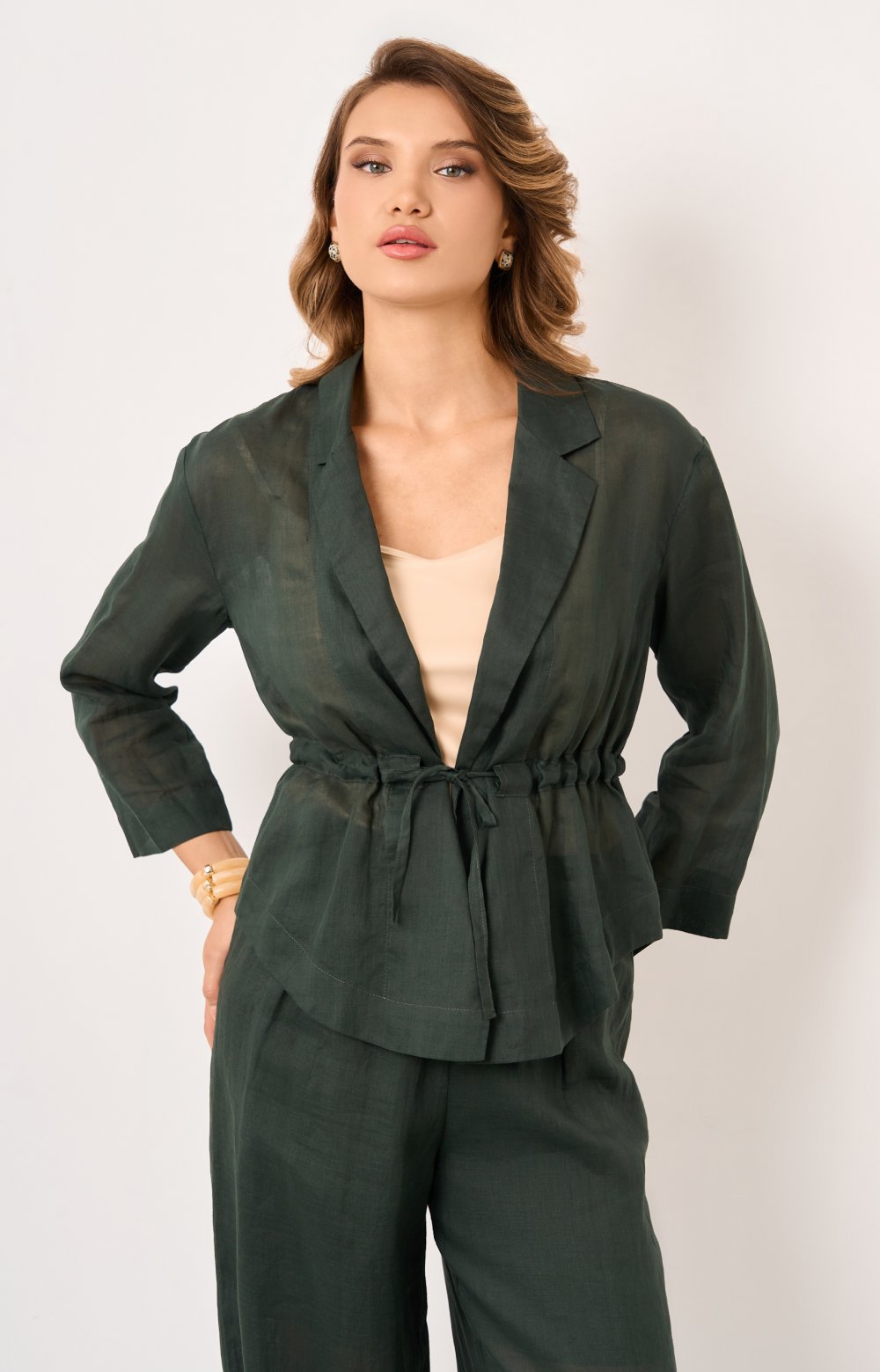 Жакет ДИАНА 04206C зеленый