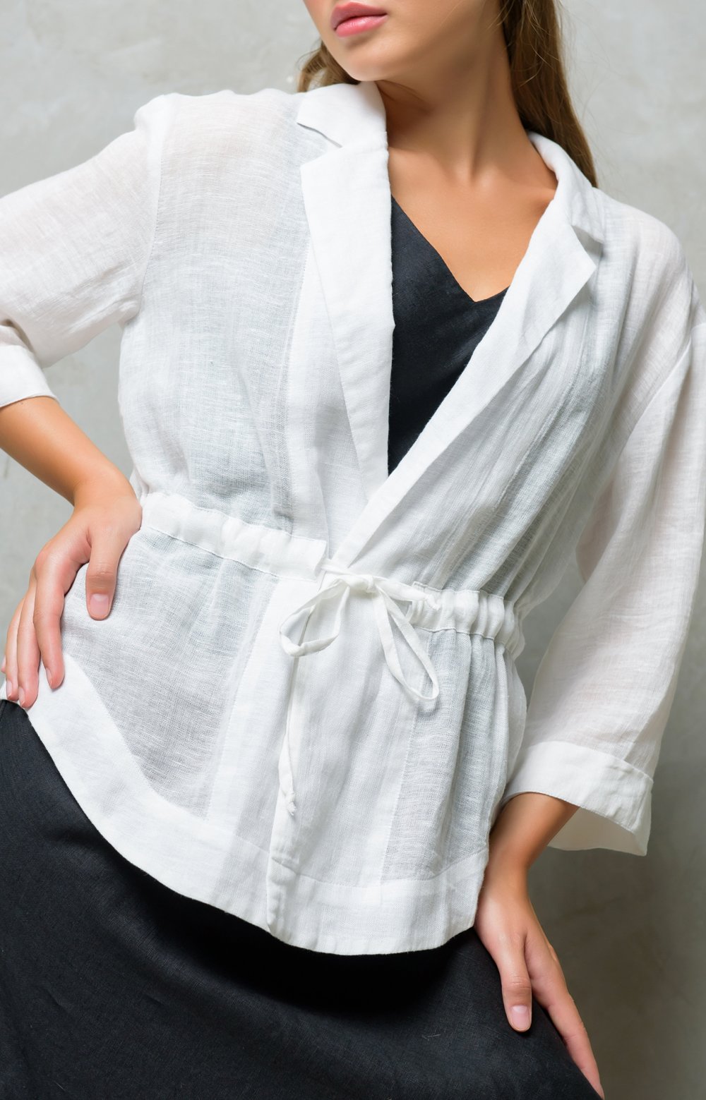 Жакет ДИАНА 04206Y белый