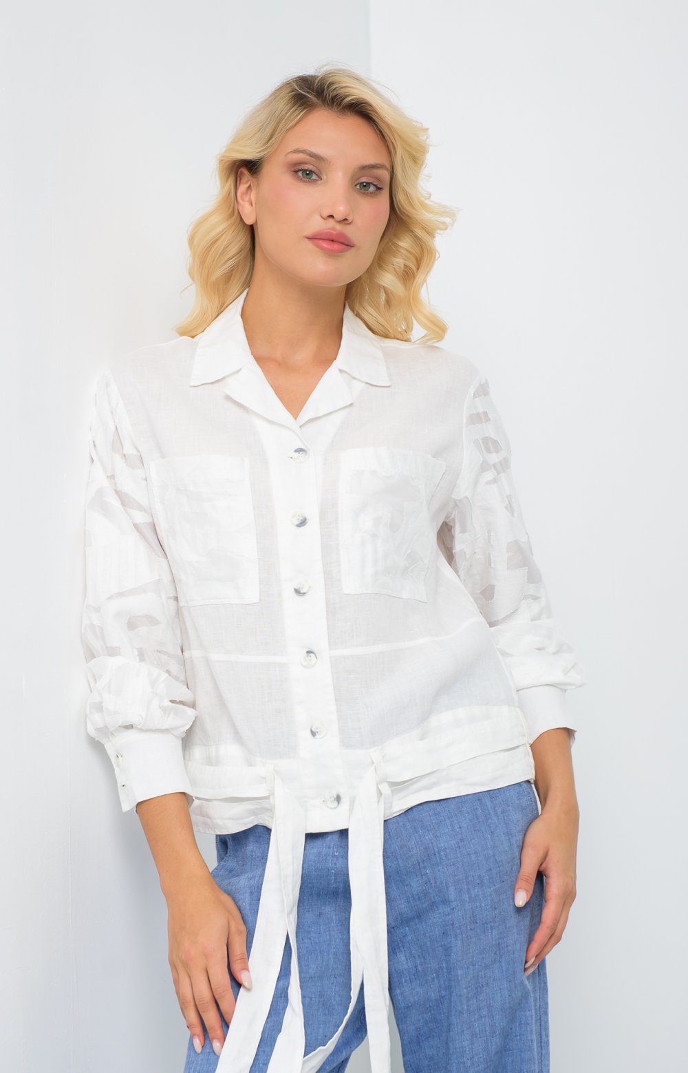 Жакет ШАЙЛА 05697AA белый