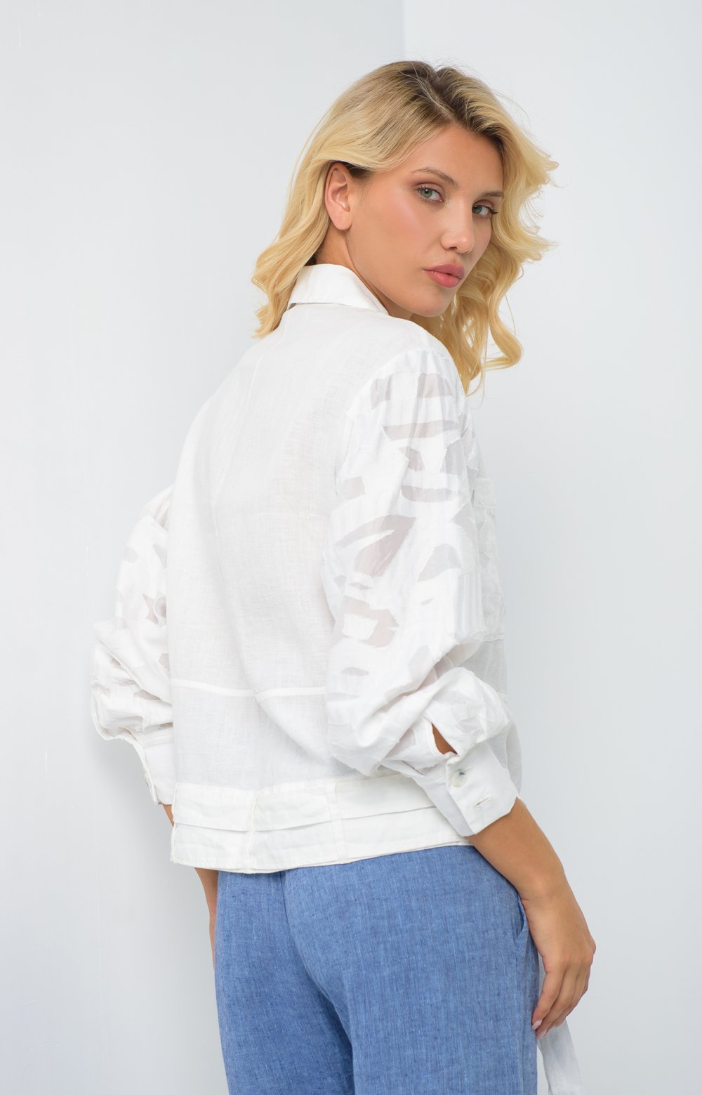 Жакет ШАЙЛА 05697AA белый