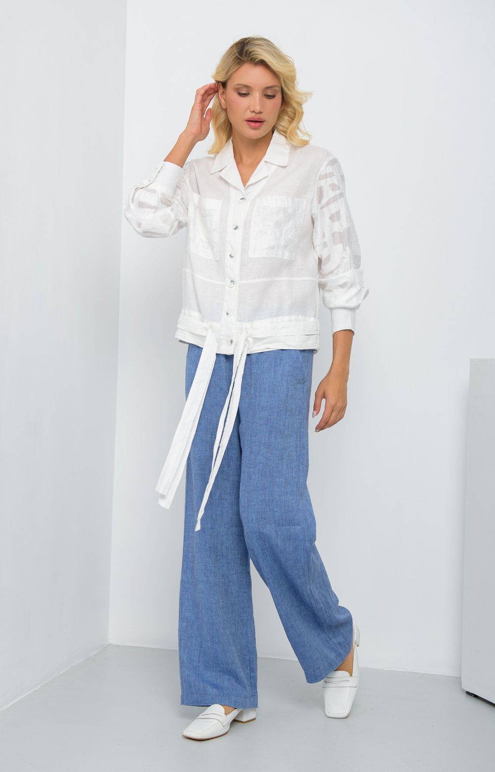 Жакет ШАЙЛА 05697AA белый