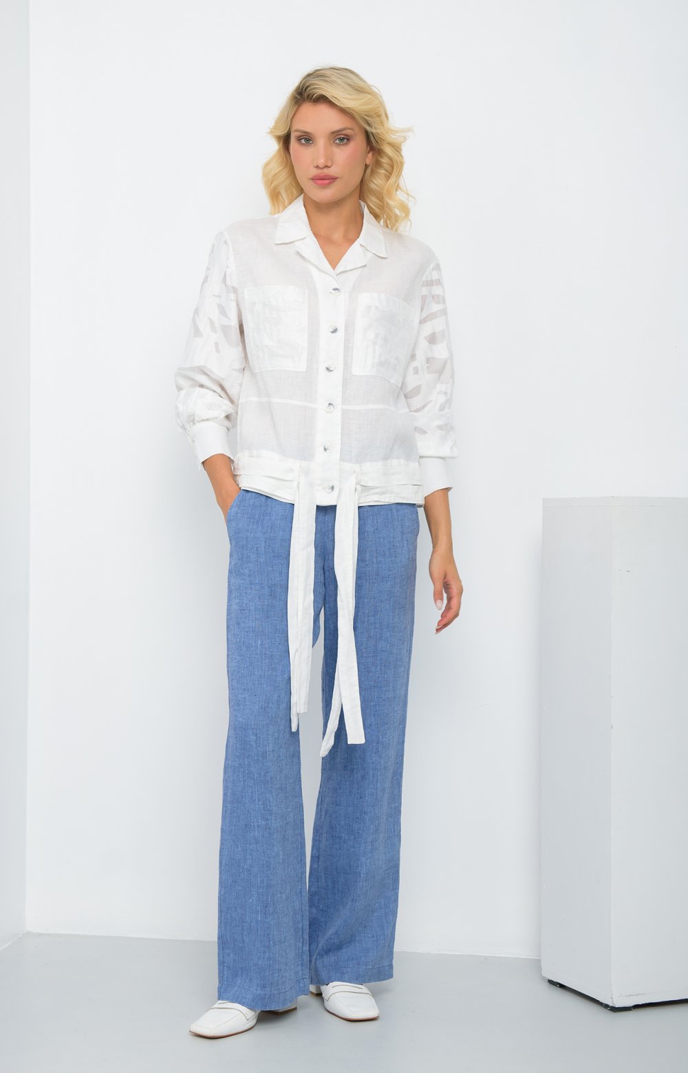 Жакет ШАЙЛА 05697AA белый