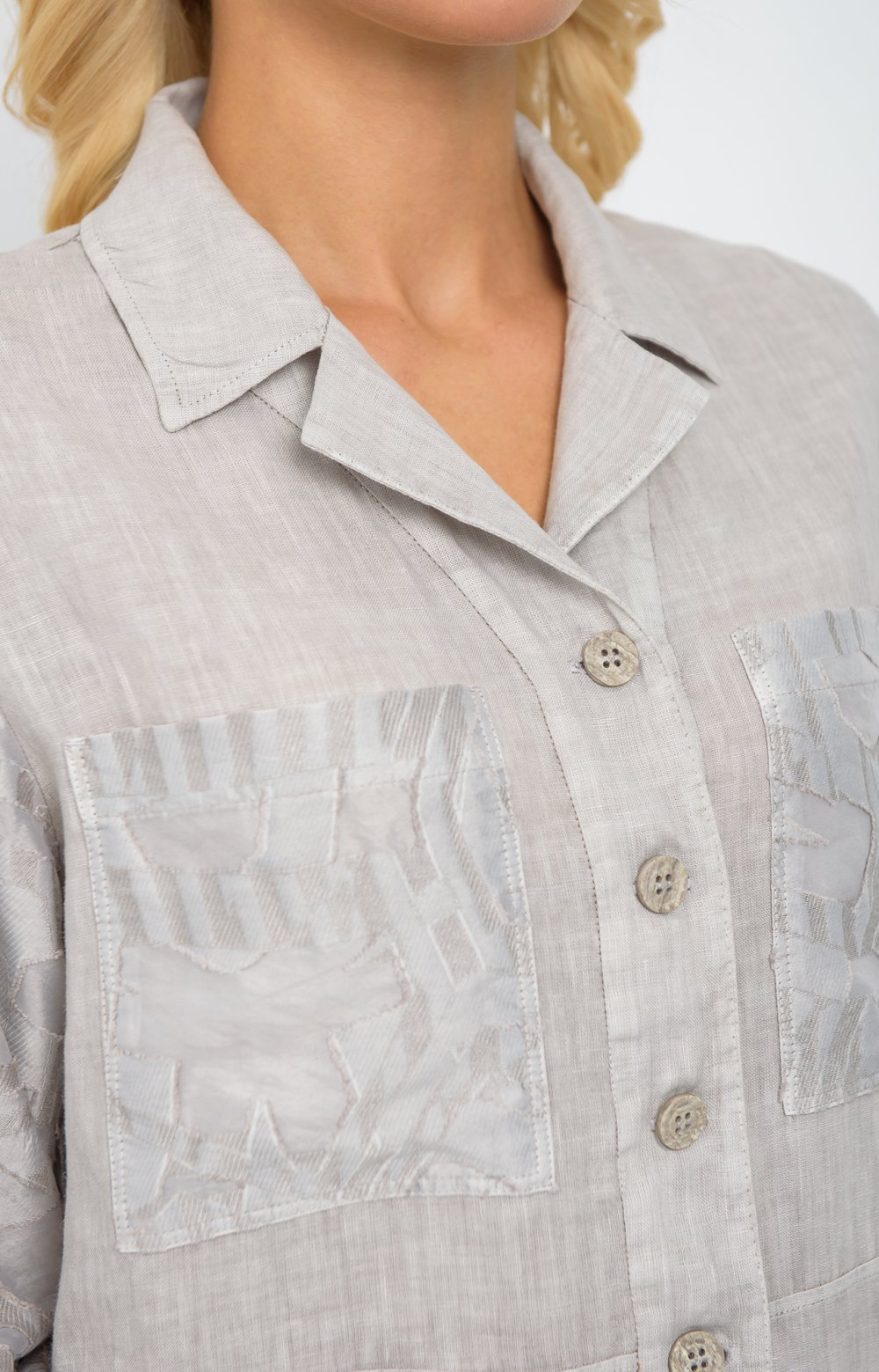 Жакет ШАЙЛА 05697AA серый