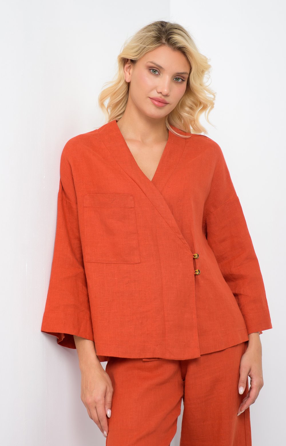 Жакет ШЕННЕН 04378AA терракотовый