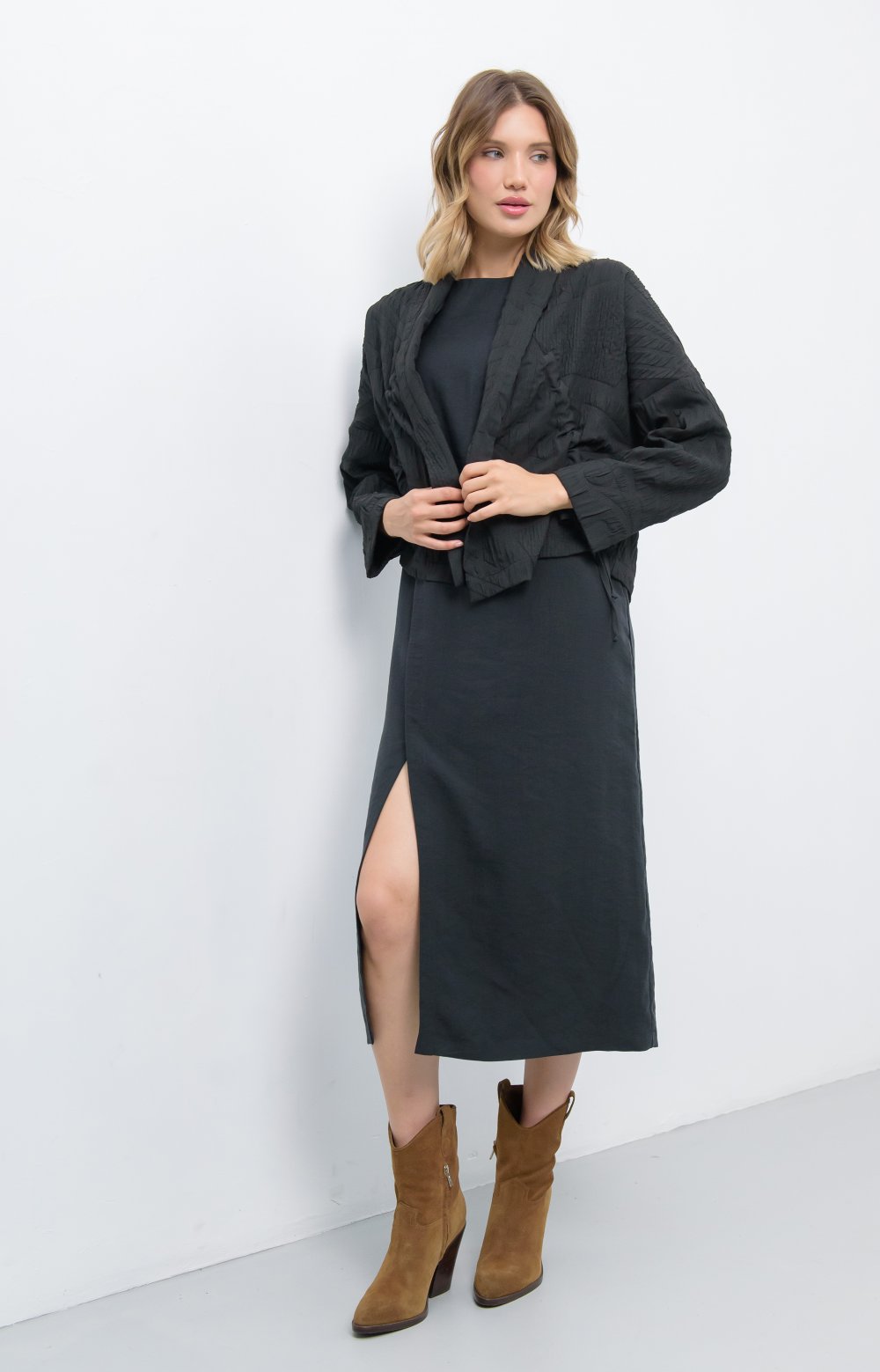 Жакет МАНИЛА 04485ВВ чёрный