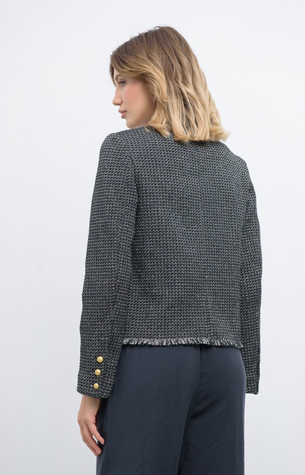 Жакет ИРИС 04484ВВ чёрный