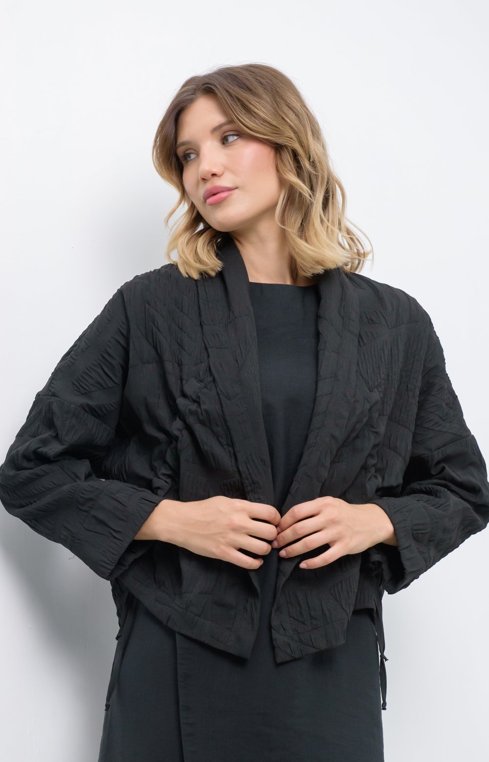 Жакет МАНИЛА 04485ВВ чёрный