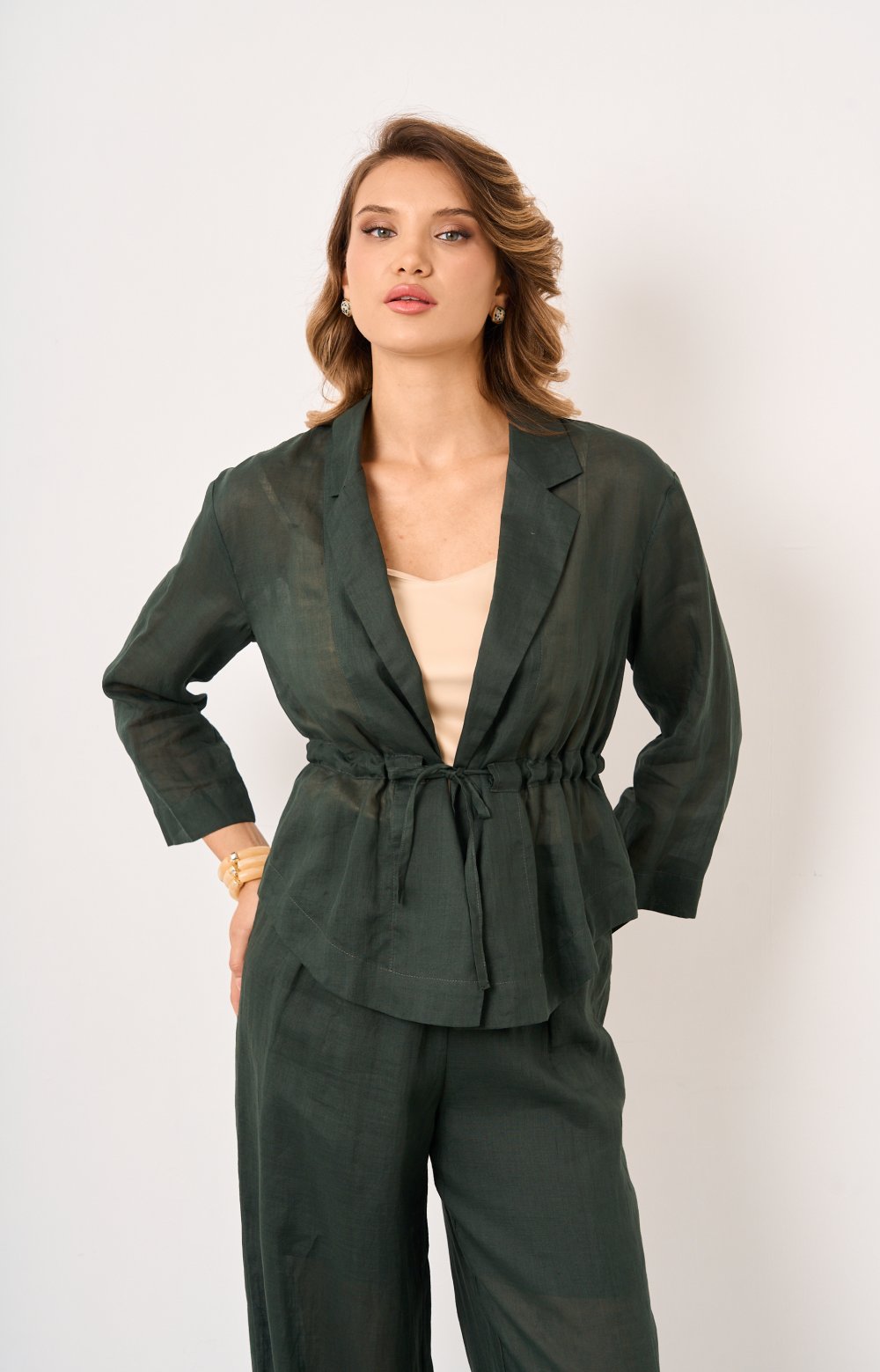 Жакет ДИАНА 04206C зеленый