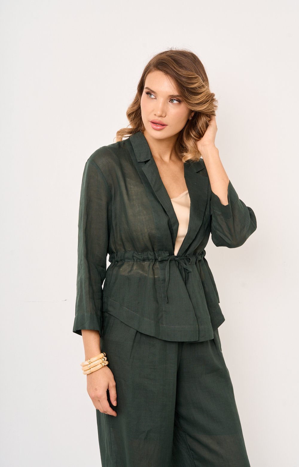 Жакет ДИАНА 04206C зеленый