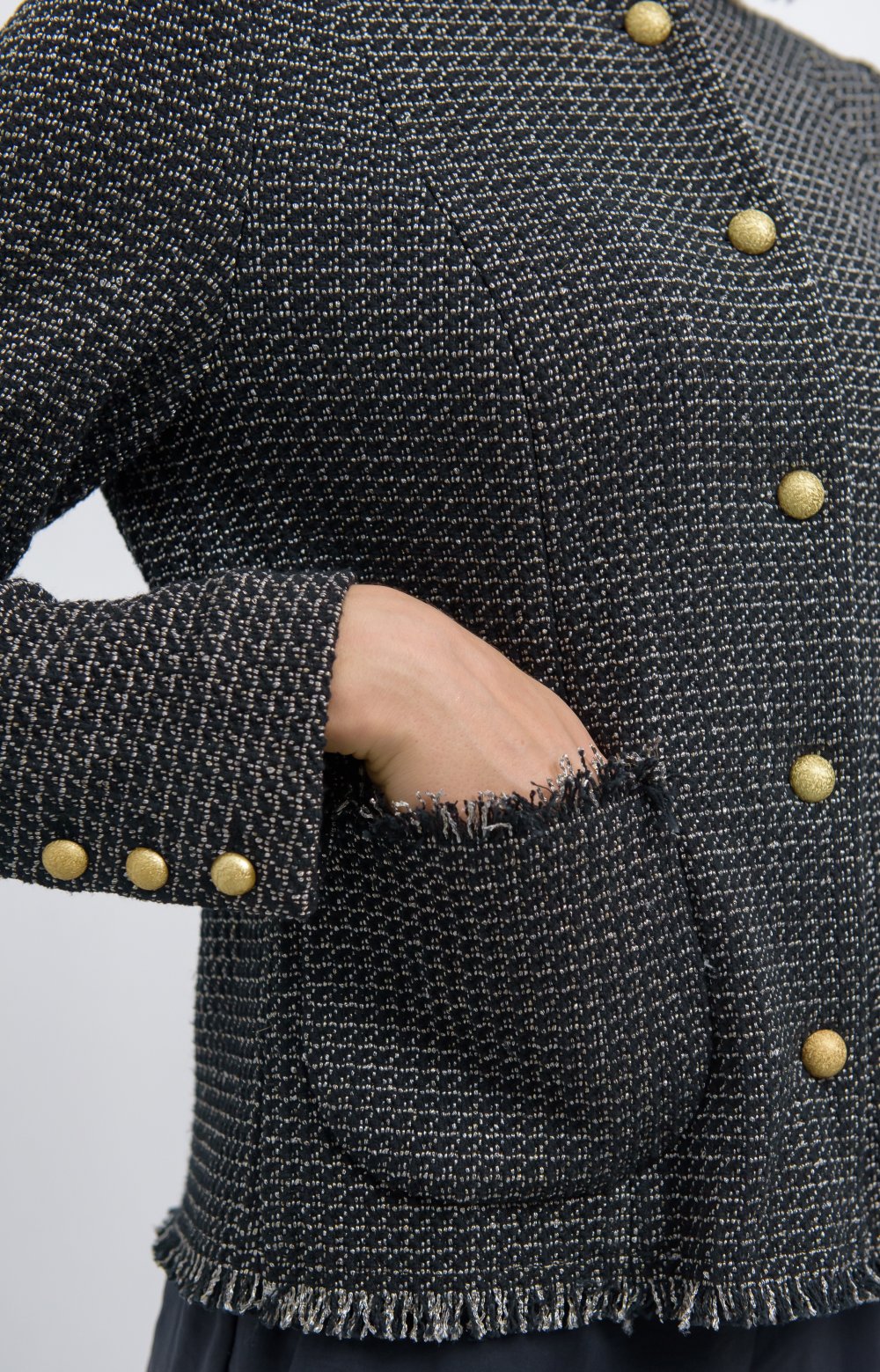 Жакет ИРИС 04484ВВ чёрный