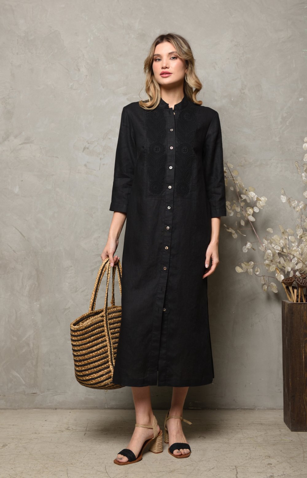 Платье МИЛАНО 03318R черный 