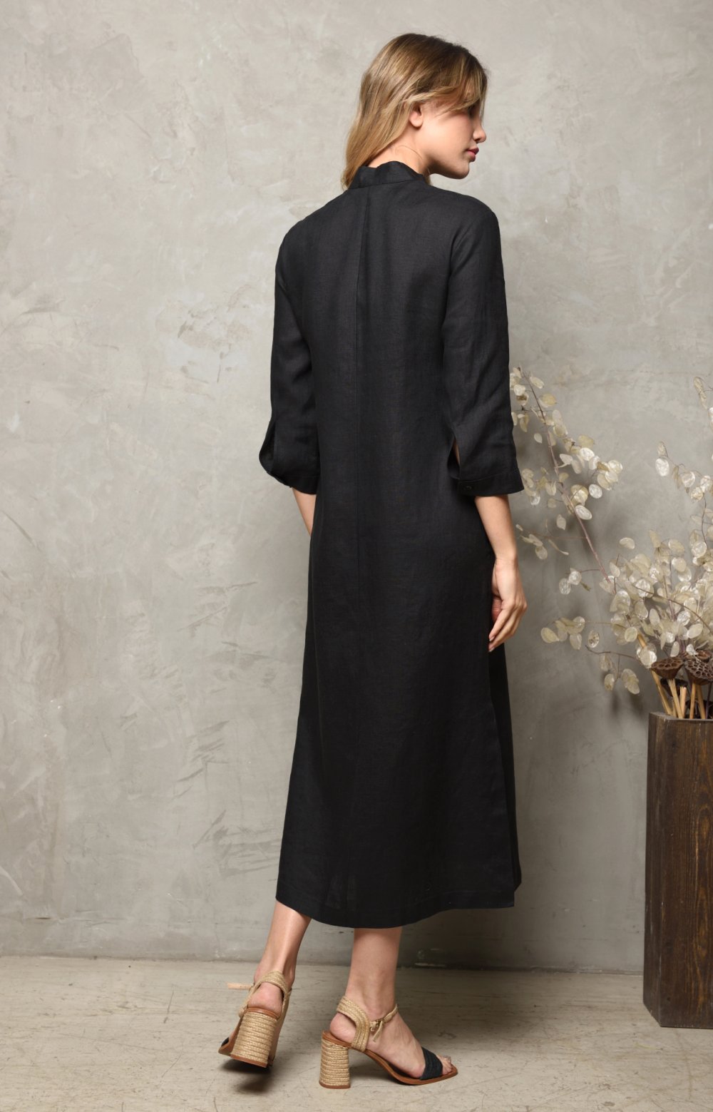 Платье МИЛАНО 03318R черный 