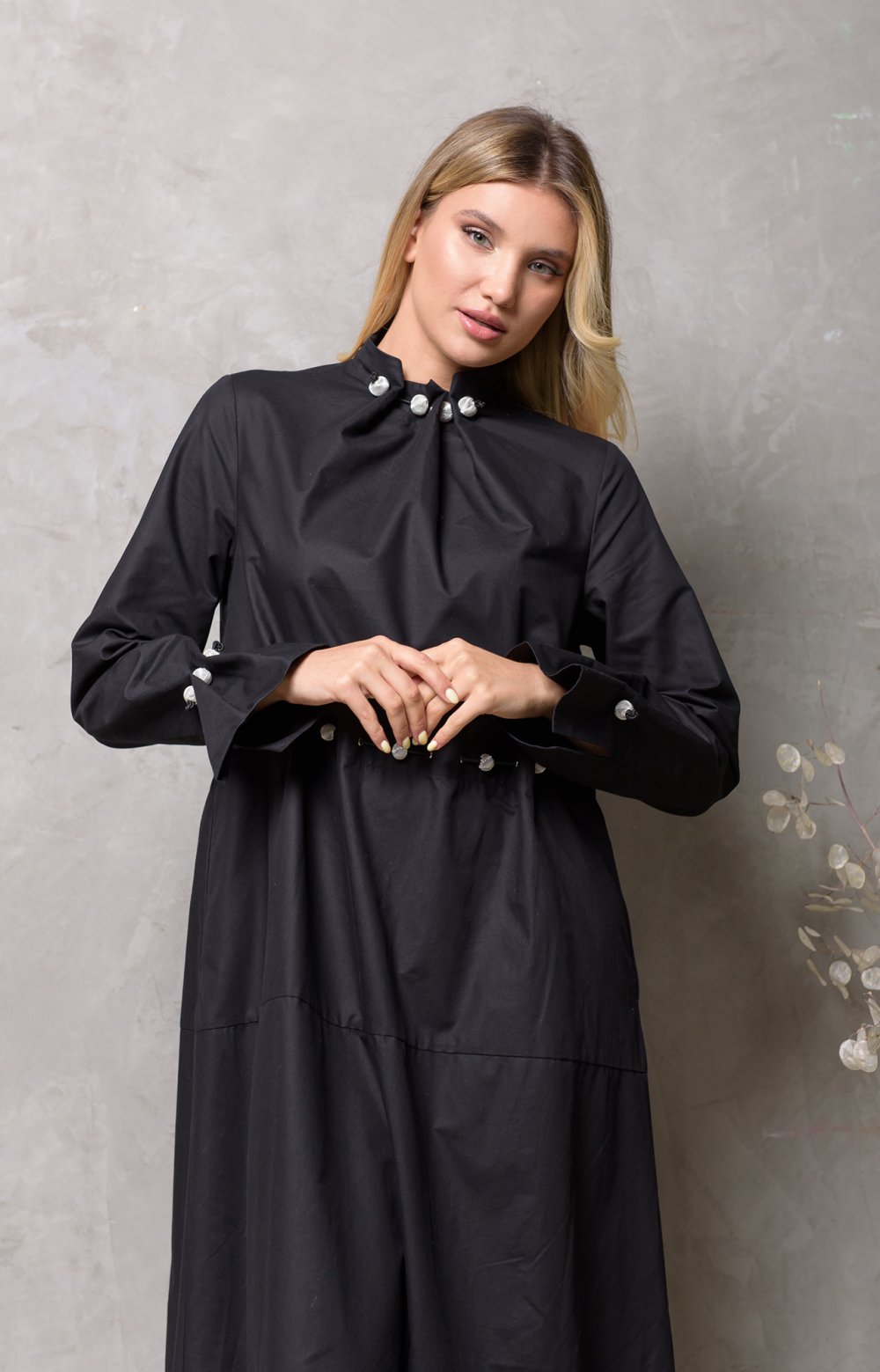 Платье БАРБАРА 03119X черный