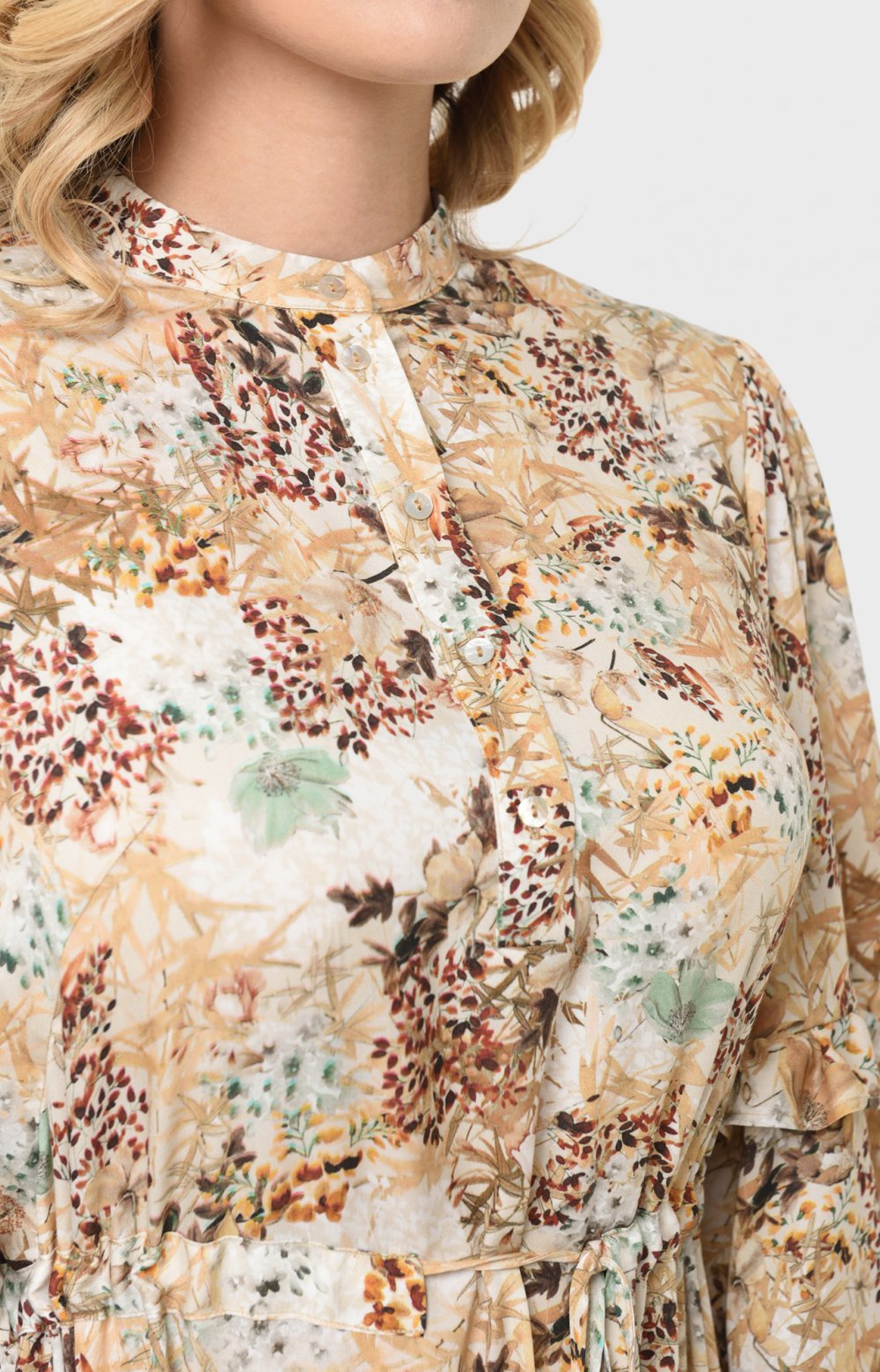 Платье АЛЬТА 03713W бежевый