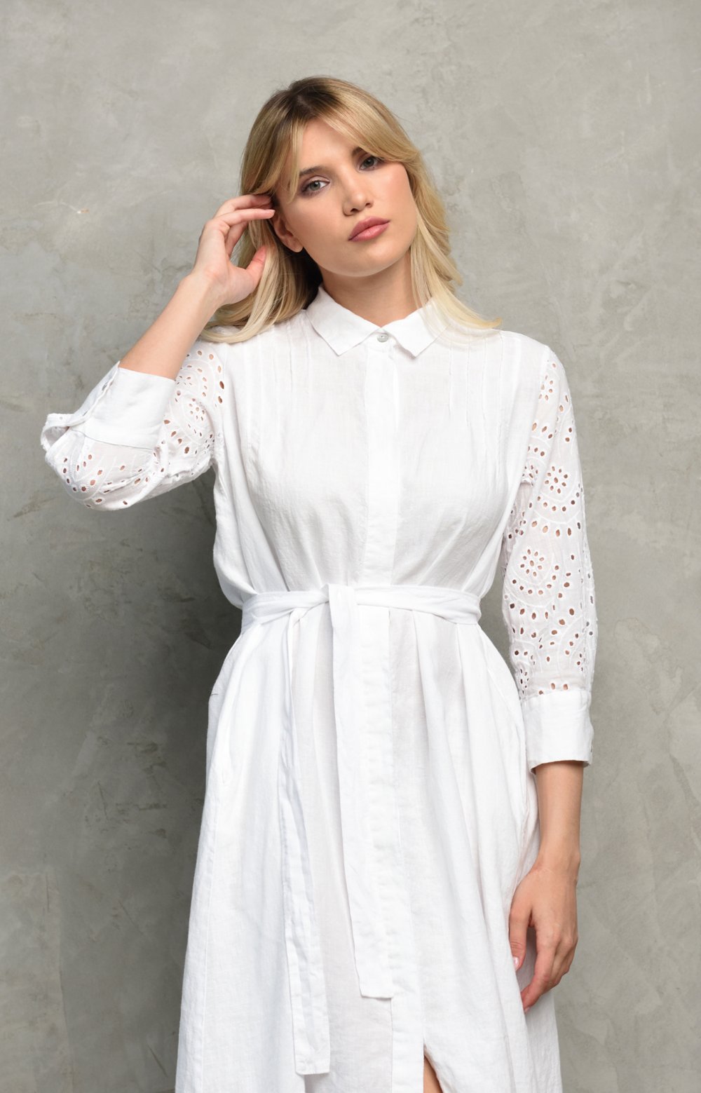 Платье КРИАНСА 03720W белый