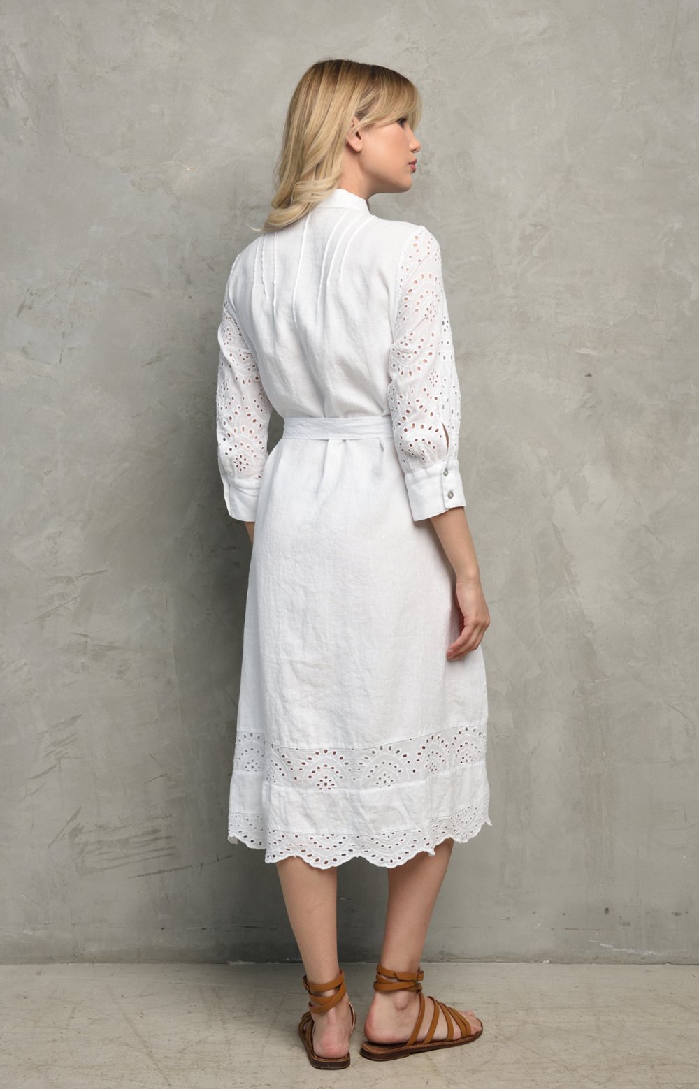 Платье КРИАНСА 03720W белый