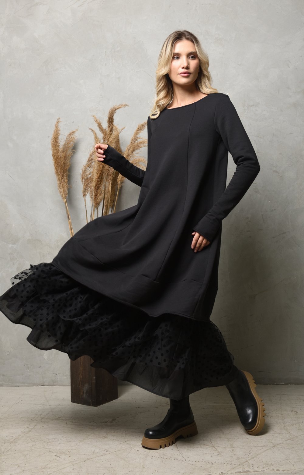 Платье АНТОНИ 03878V черный