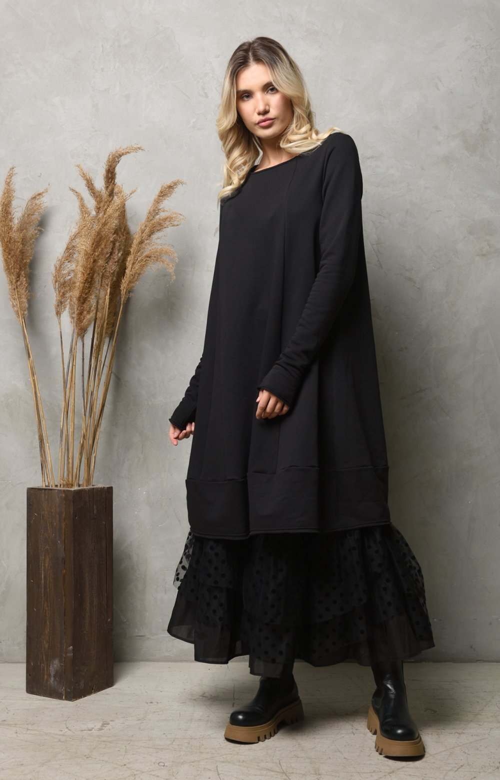 Платье АНТОНИ 03878V черный