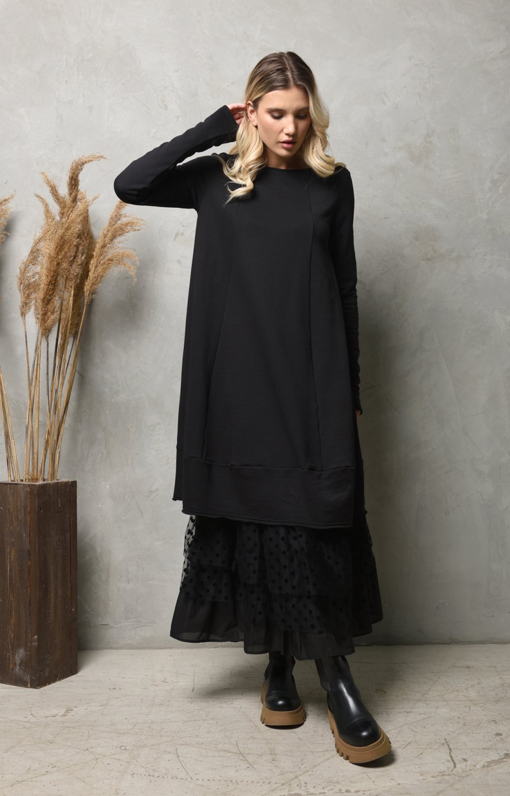 Платье АНТОНИ 03878V черный