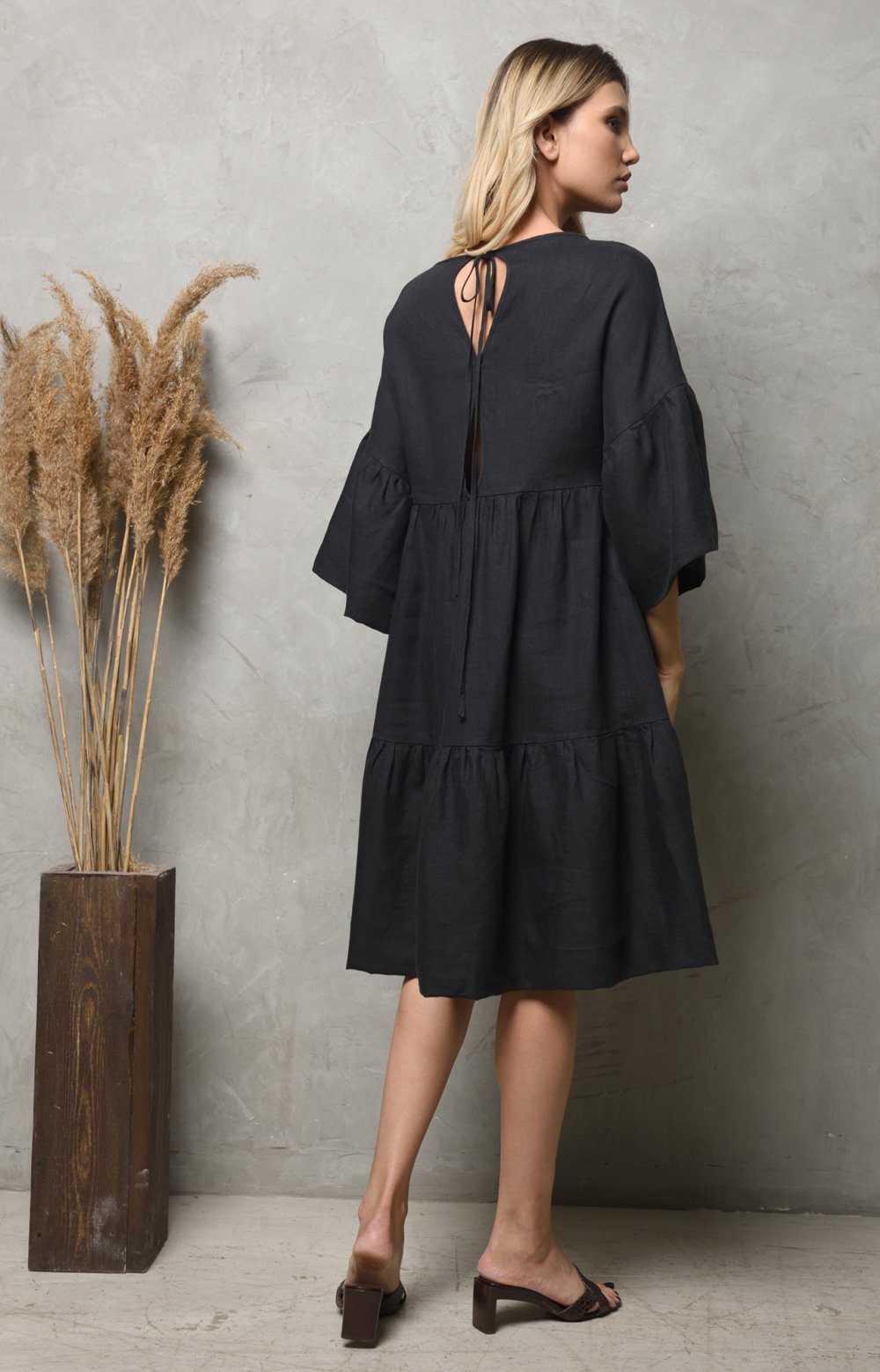 Платье КАТРИНА 03022Q черный 