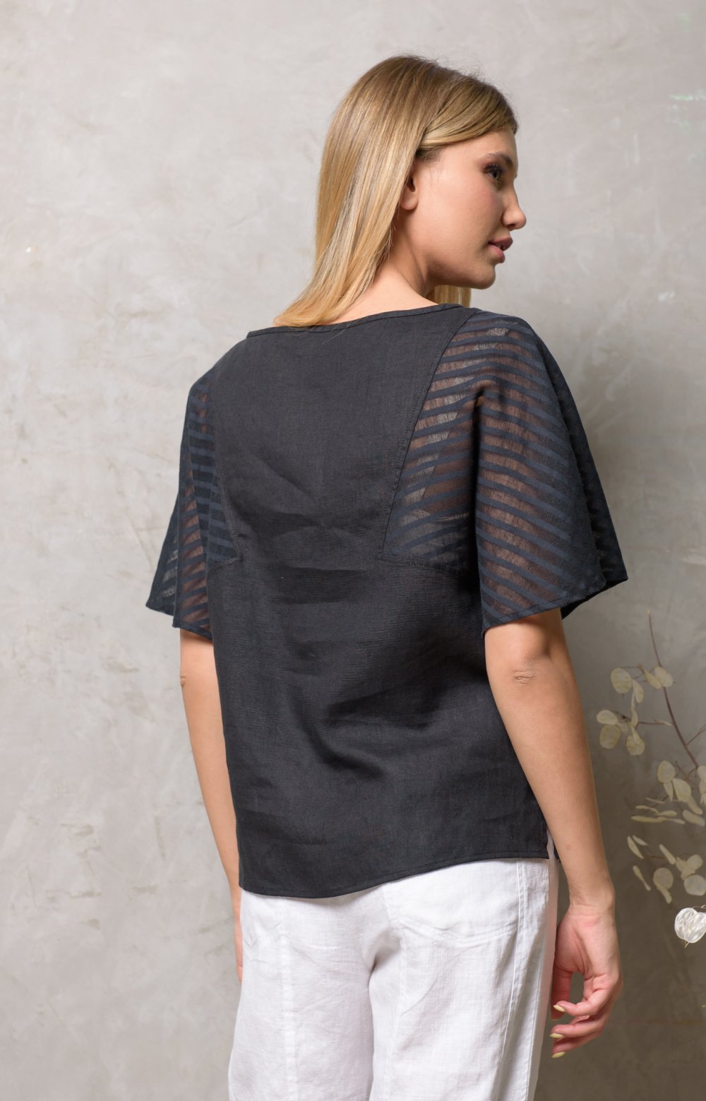 Блузка АБЕЛЕ 05138Y черный