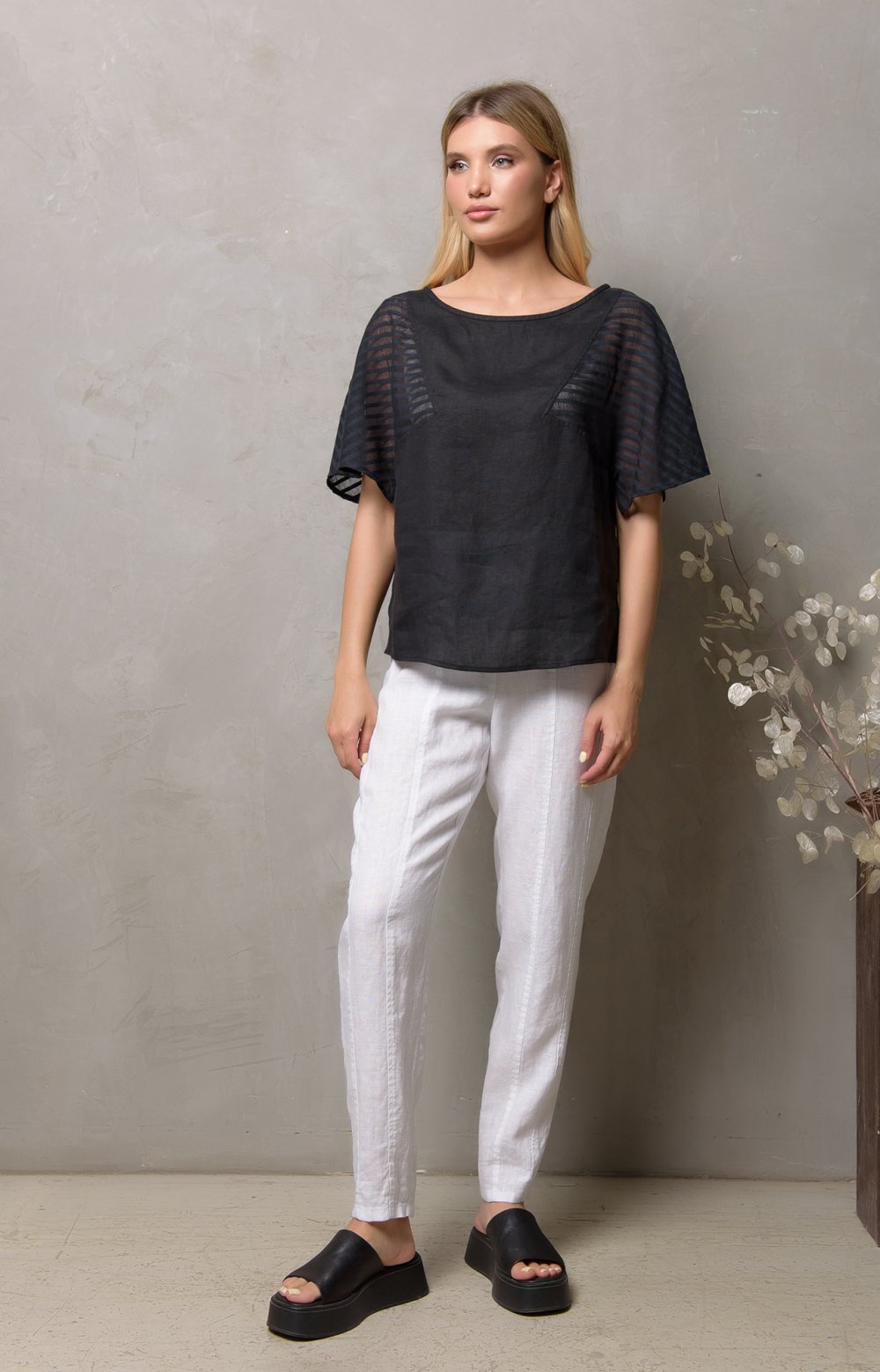 Блузка АБЕЛЕ 05138Y черный