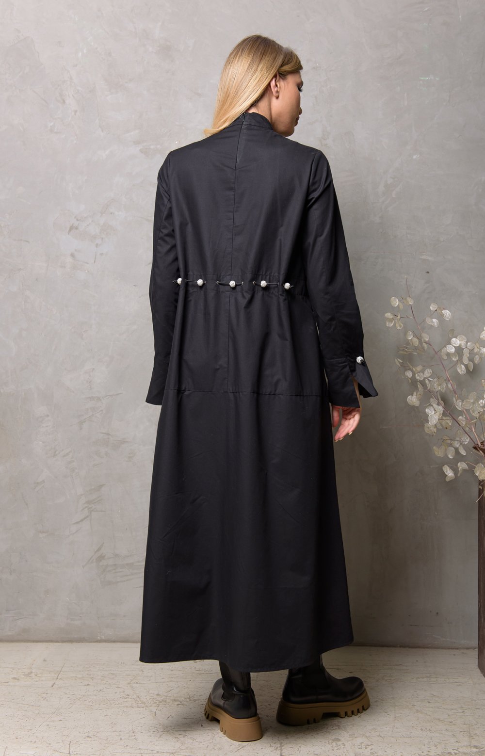 Платье БАРБАРА 03119X черный