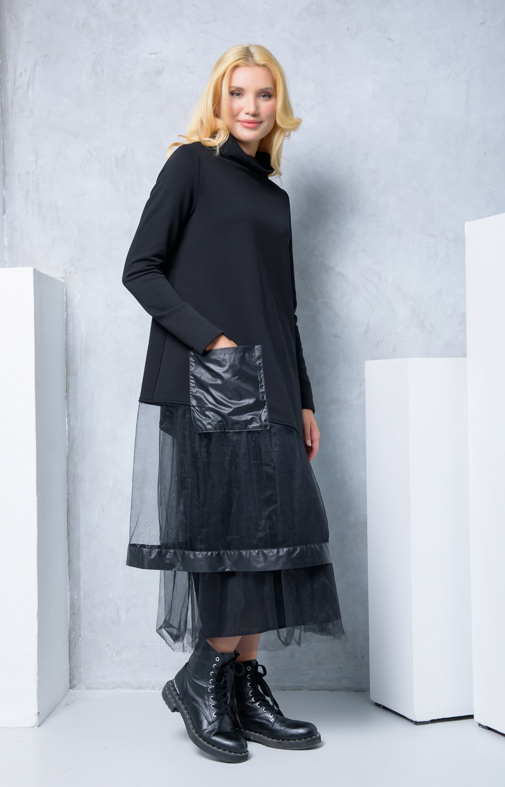 Платье КОЛОМБИАНА 03322Z черный