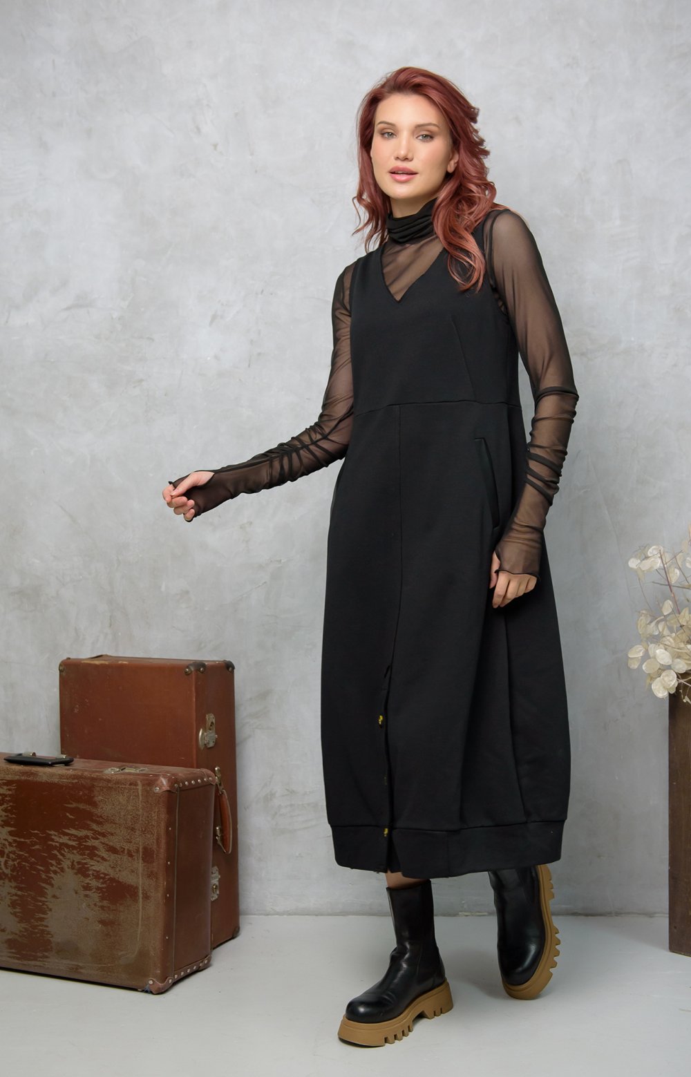 Платье ДЖАННИ 03330Z черный