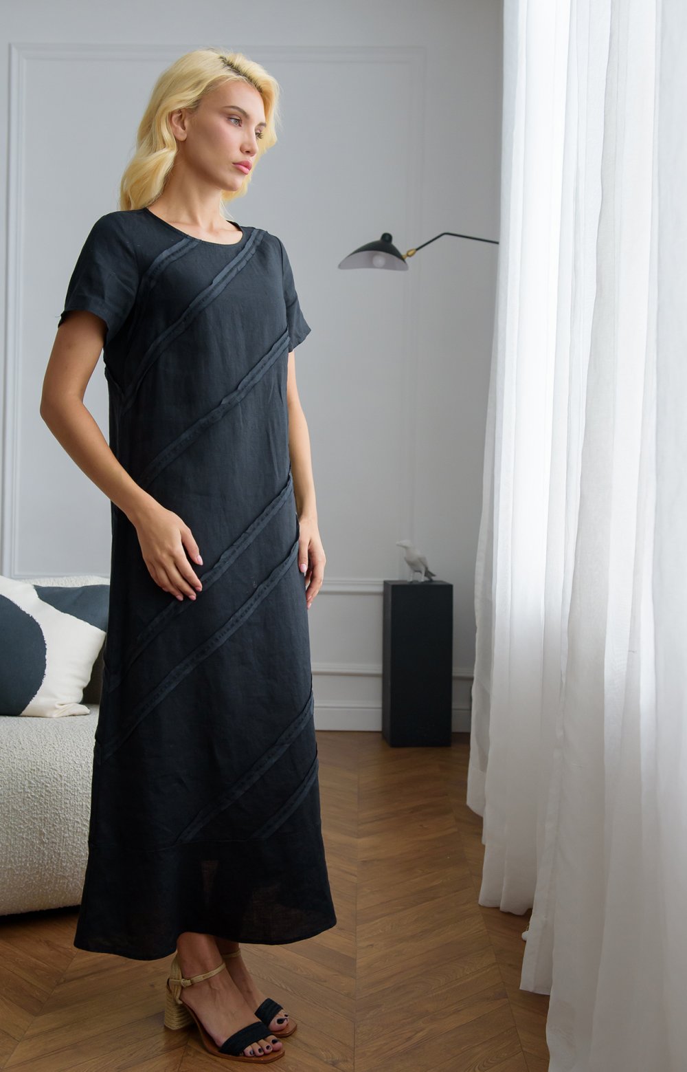 Платье СИЯ 03597AA черный