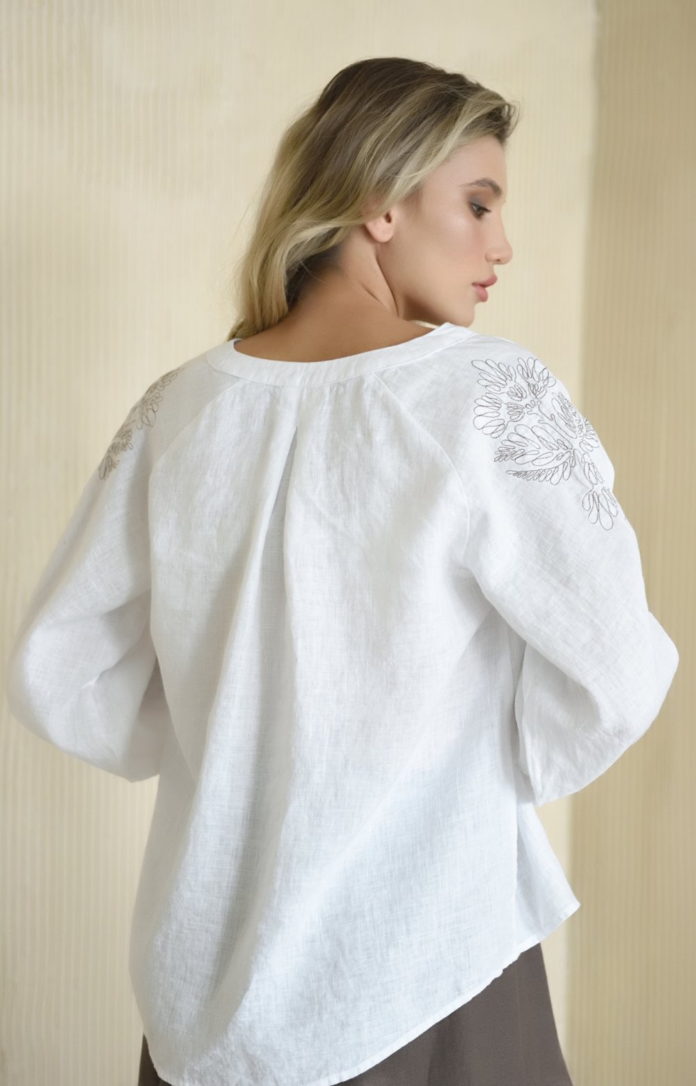 Блузка АЛЕСАНДРО 05173Y белый