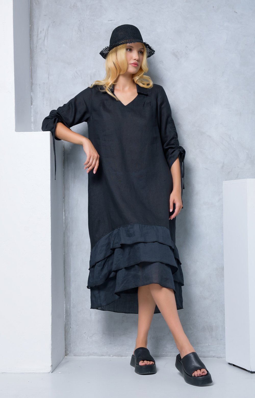 Платье ЭСТЕР 03564AA черный